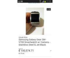 Vende Reloj Samsung Sm V700 con Cámara.