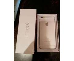 Vendo iPhone 6 Color Blanco de 64 Gigas