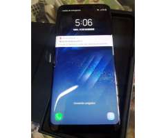 Samsung Galaxy S8, Midnight Black, 4G, 64GB. Nuevo, ¢335 Mil
