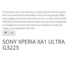 Celular Xperia Xa1 Ultra
