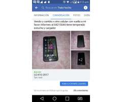 Celular Lg K10 2017