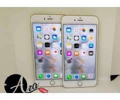 Iphone 6s plus Dorados excelente condición como nuevos&#x21;