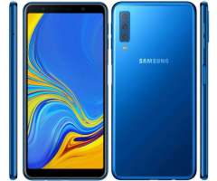 Samsung Galaxy A7 2018, azul, 64GB, 4GB RAM, nuevo