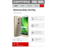 Motorola G6 Play Se Vende O Se Cambia