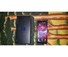 Galaxy S8 con Caja Y Accesorios