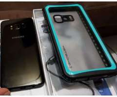 Celular Samsung S8 con Estuche contra Go