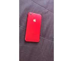 iPhone 7 Red 128 Gigas con todo su caja
