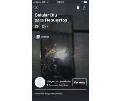 Celular Blu para Repuestos