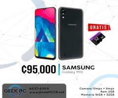 Samsung Galaxy M10  MicroSD 32GB Gratis