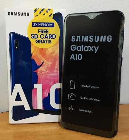 Samsung A10 con Caja Accesorios Factura Samsung A10 con Caja Accesorios Factura