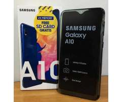 Samsung A10 con Caja Accesorios Factura