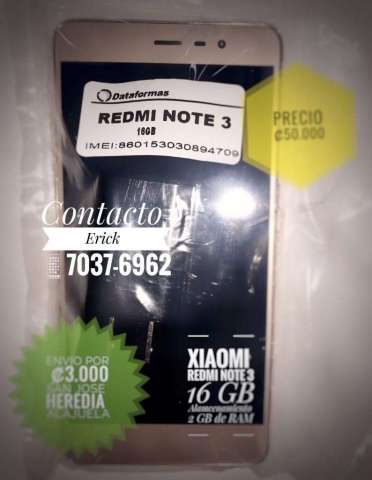 Xiomi Redmi Note 3