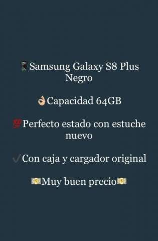 Samsung Galaxy S8 Plus Negro 64Gb Samsung Galaxy S8 Plus Negro 64Gb