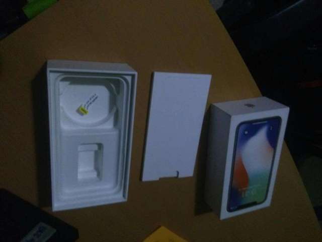 Caja Original iPhone X 256 Gb Caja Original iPhone X 256 Gb